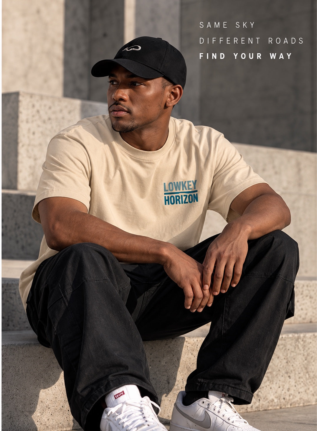 HORIZON LINE TEE